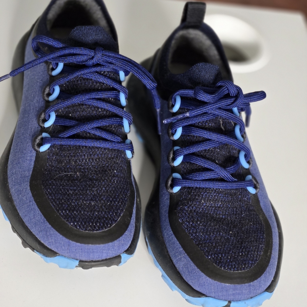 Allbirds Trail Runners Women's Limited Edition Color Hazy Cobalt